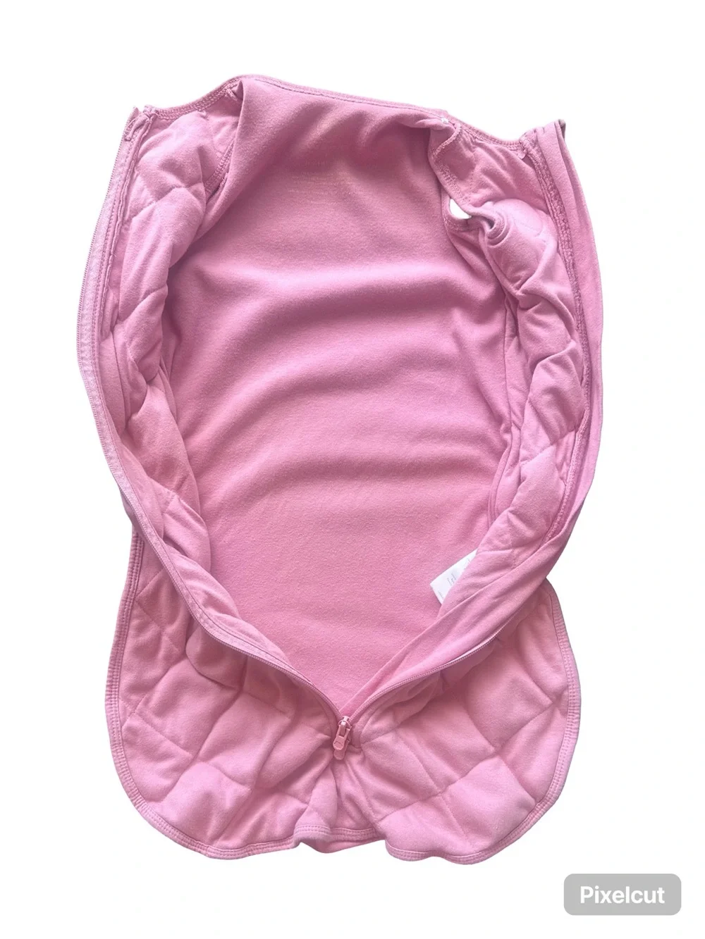 Pink Quilted Sleep Sack for Kids - Cozy Zippered Pajama